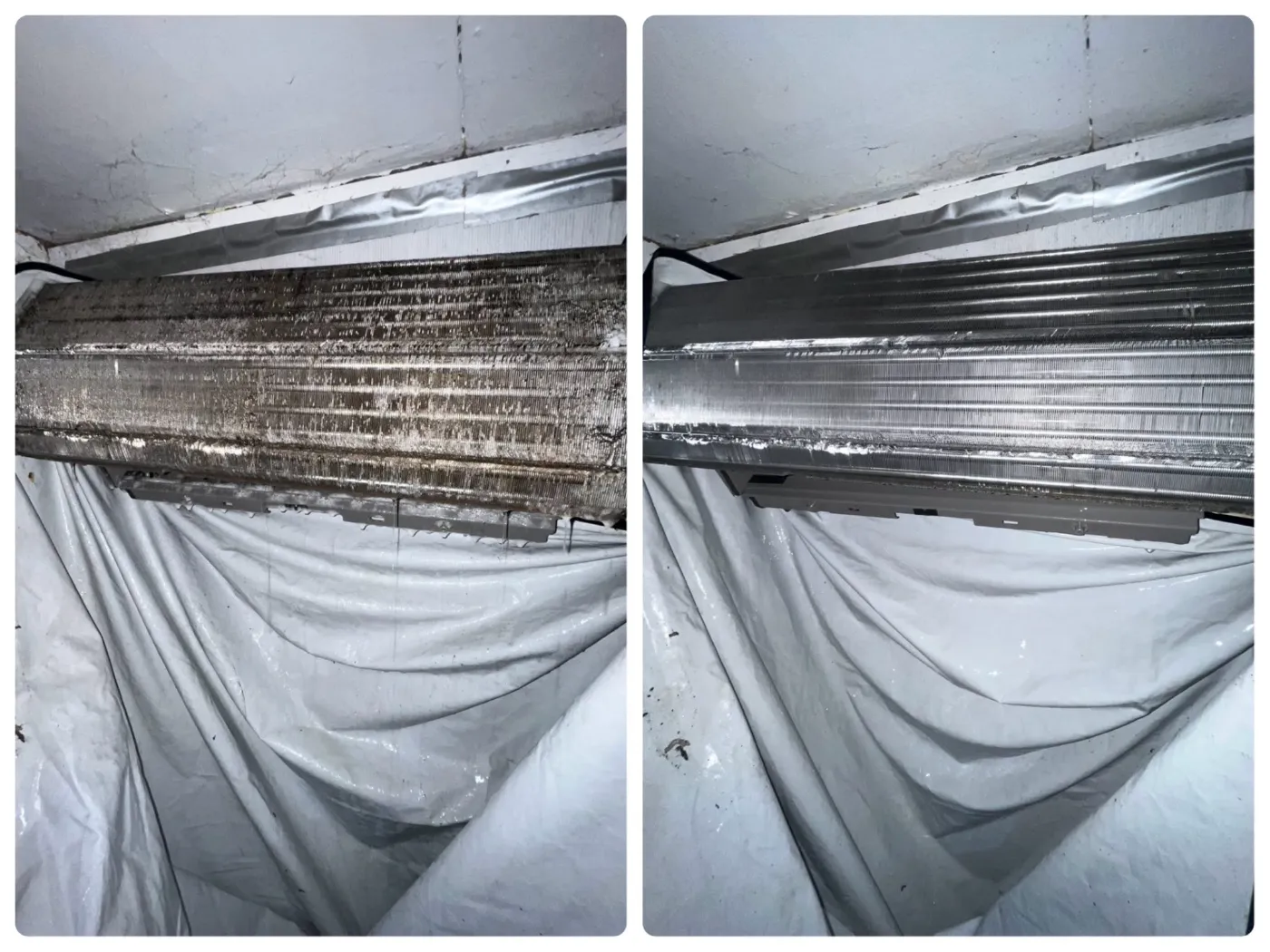 ถอดล้างแอร์ 12,000 BTU คอนโดบางนา