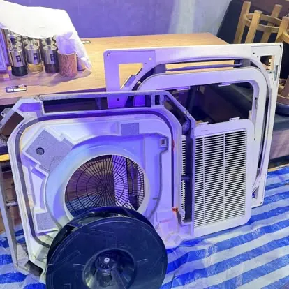 ถอดล้างแอร์ 12,000 BTU คอนโดบางนา